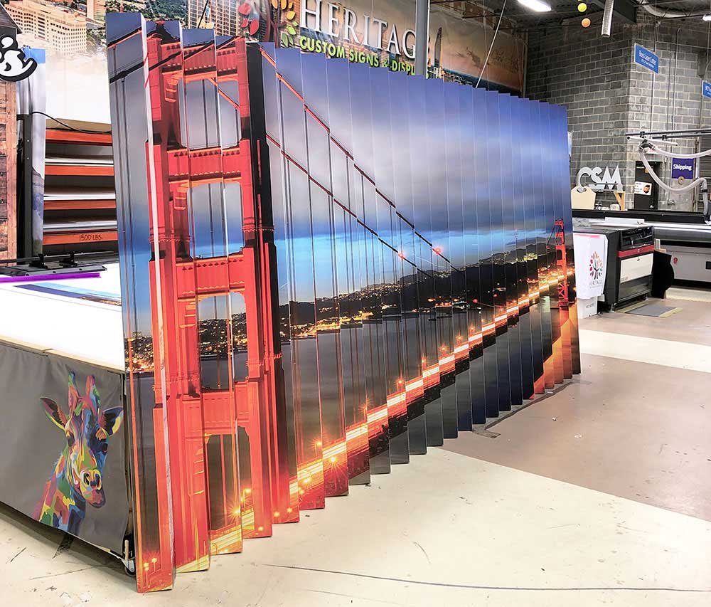 Lenticular Wall Displays in Baltimore, MD