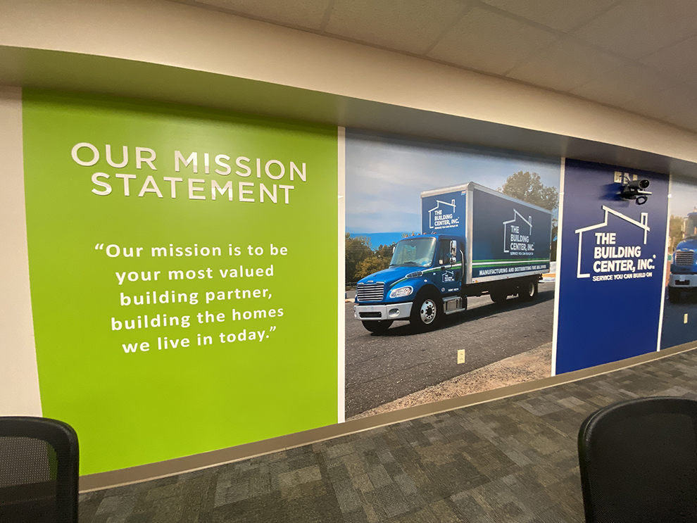 Mission Statement Wall Displays in Baltimore, MD