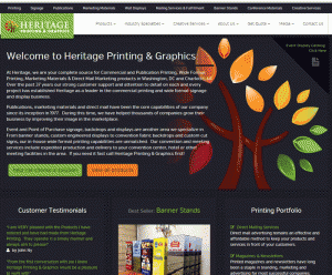 New Heritage Printing Website