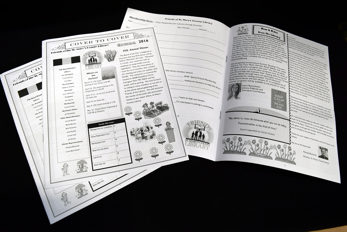 Booklet Printing Newsletters