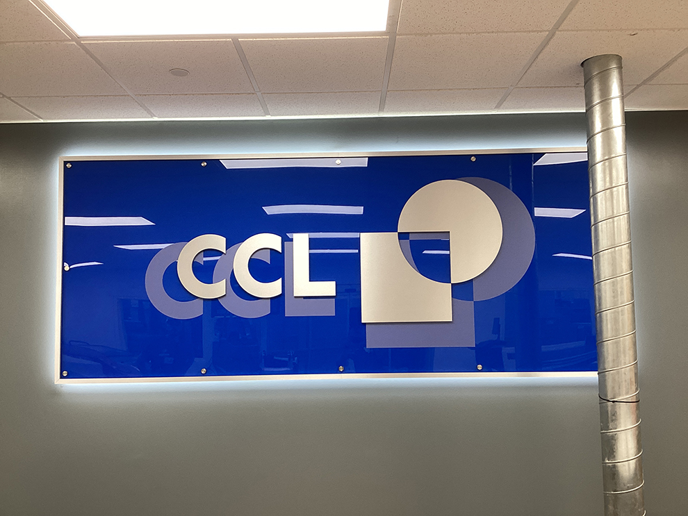 Acrylic Signs in Arlington, VA designed and installed for office environments and professional interiors