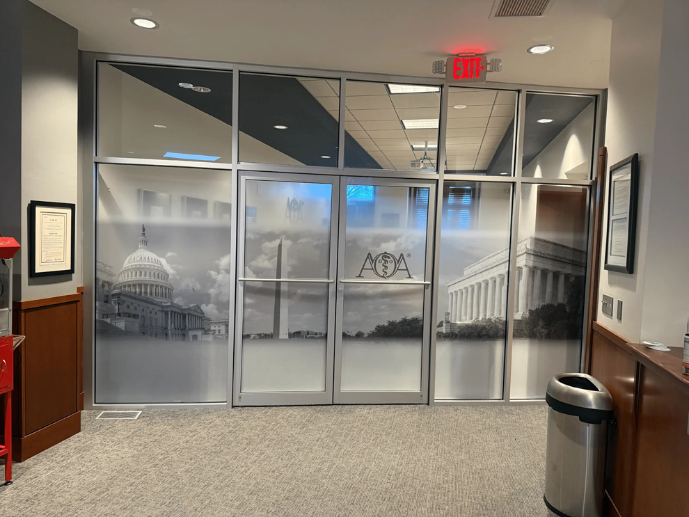 Frosted Vinyl / Privacy Film in Waldorf, MD