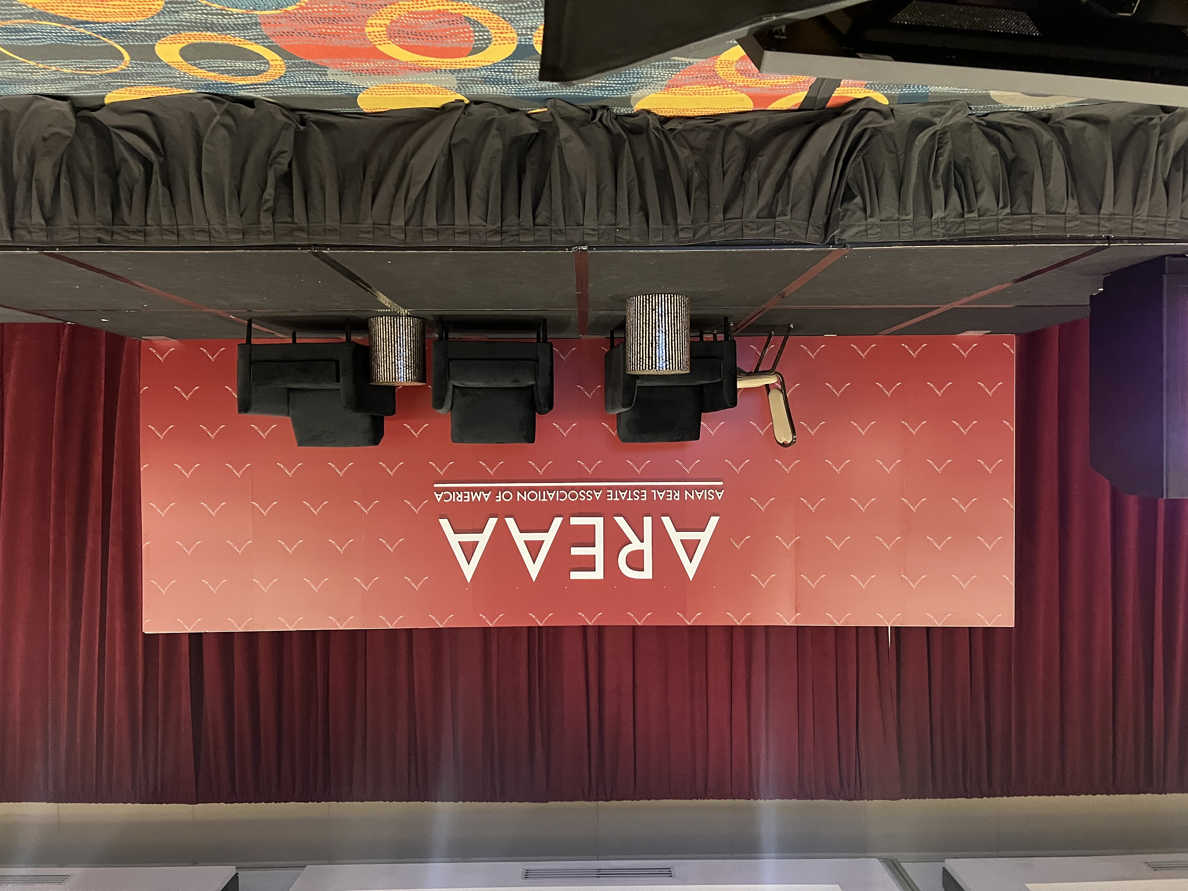 beMatrix modular displays with printed panels for events in National Harbor, MD