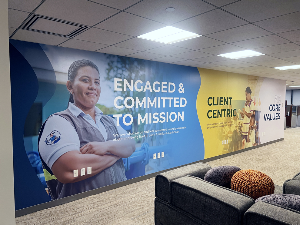 Branded workplace environments with custom business signs in Bethesda, MD