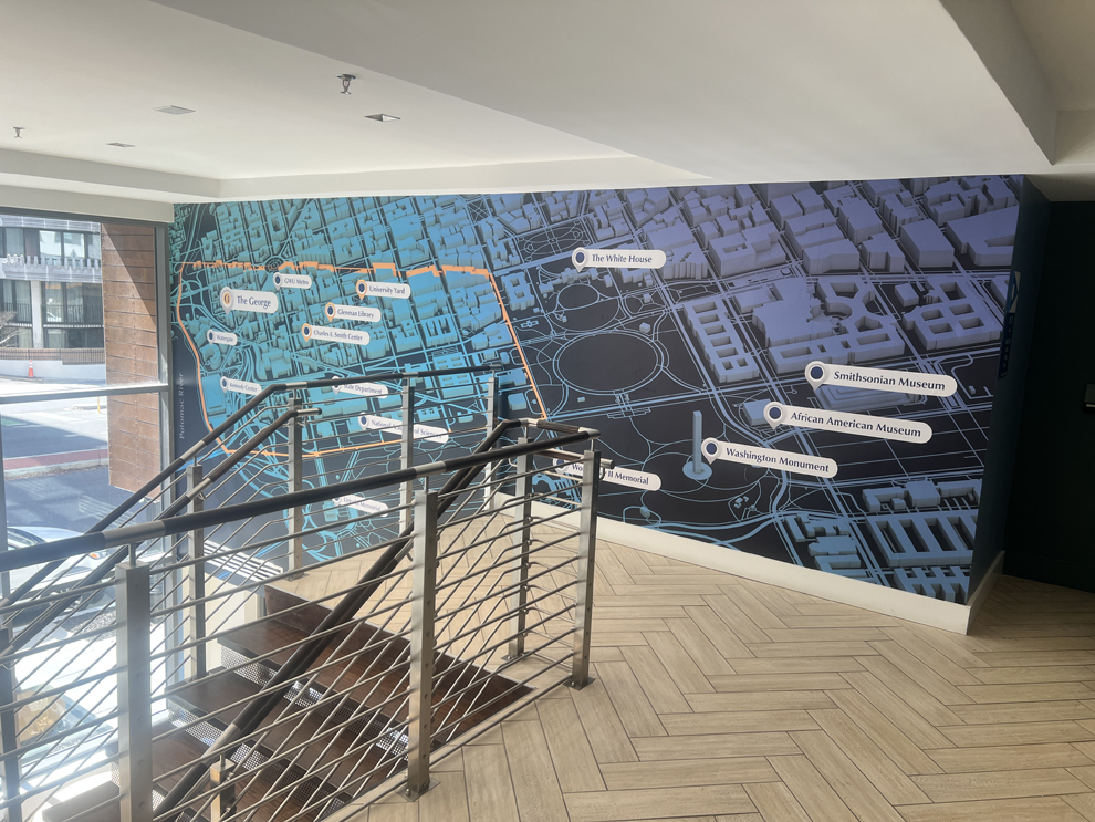 Commercial Interior Graphics in Alexandria, VA