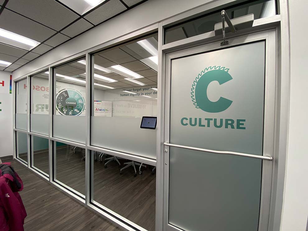 Commercial Interior Graphics in Baltimore, MD