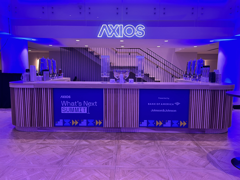 Convention Signs in National Harbor, MD