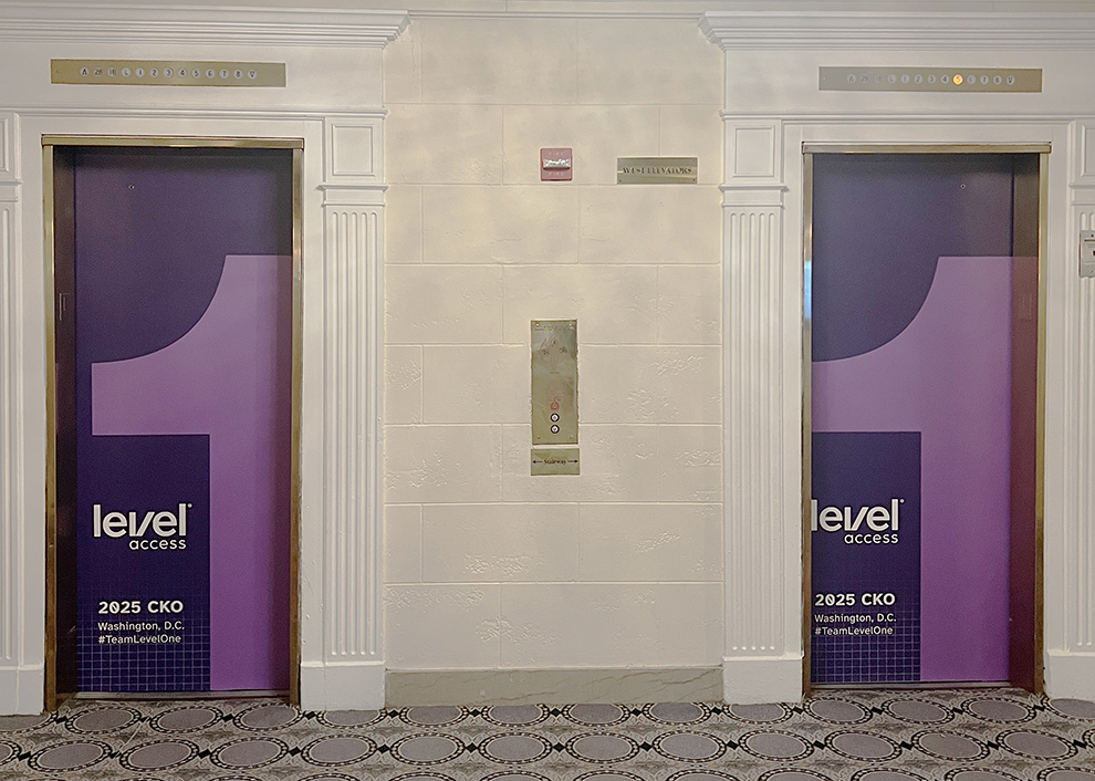 Convention Signs in Washington, DC designed and installed for tradeshows and business expos