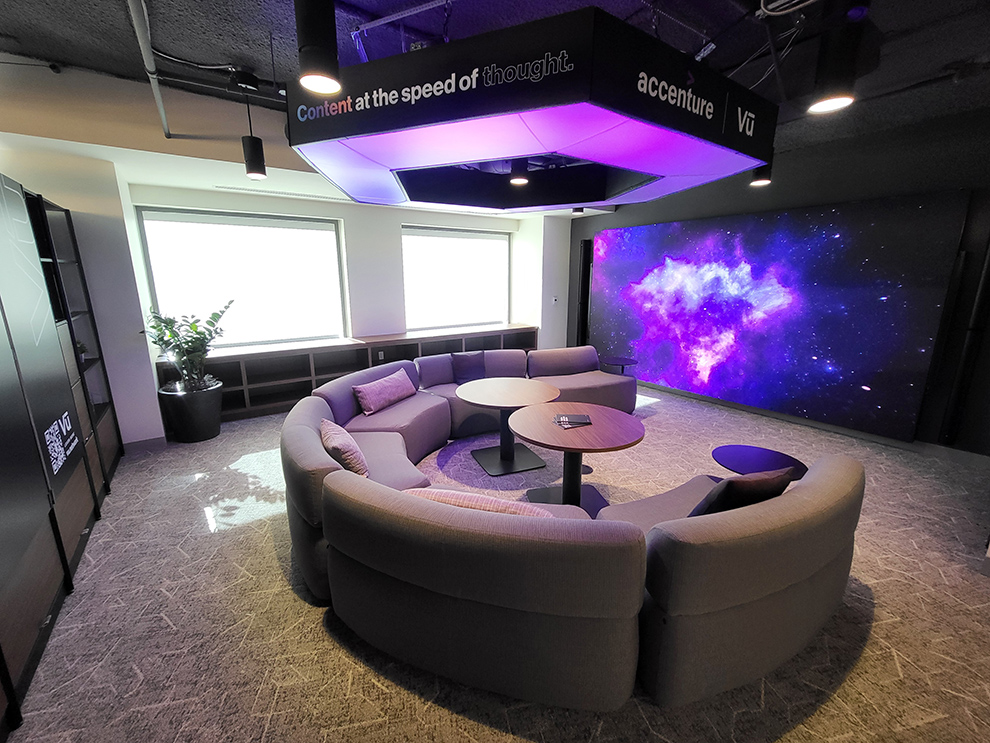 Branded workplace interiors with custom signs in Virginia Beach, VA