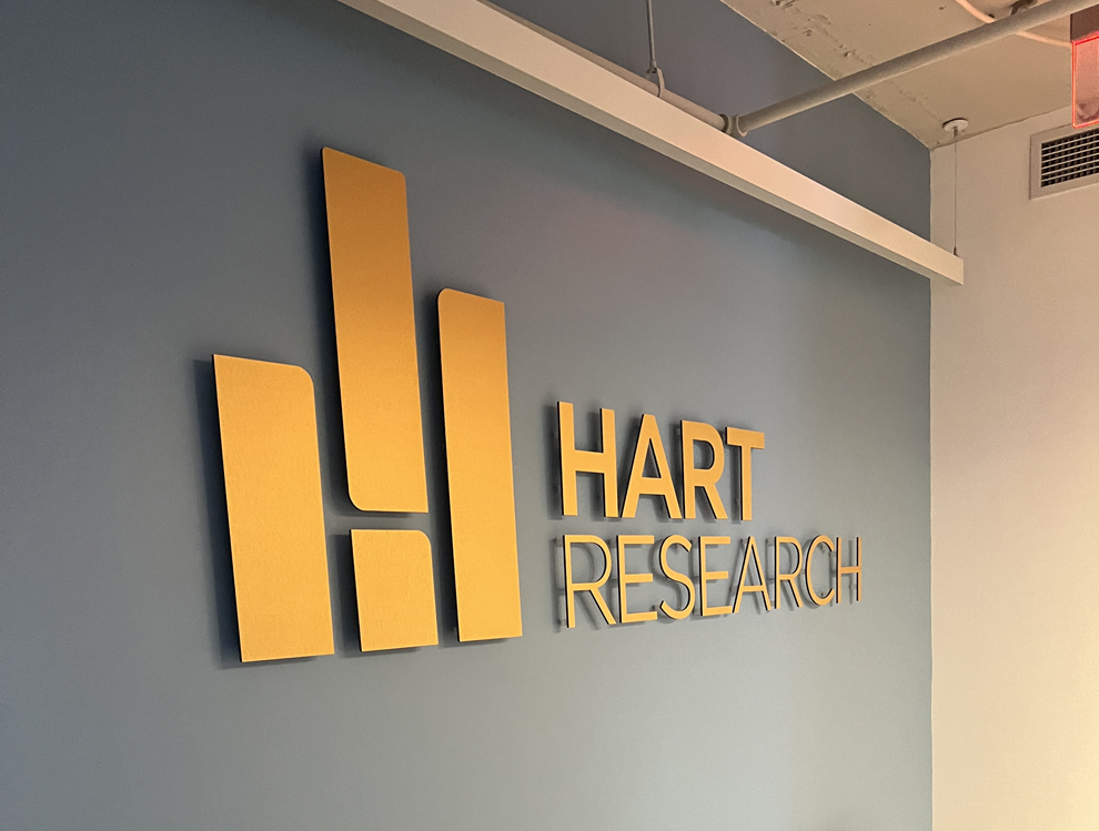 Dimensional Letters in Washington, DC designed and installed for business interior branding