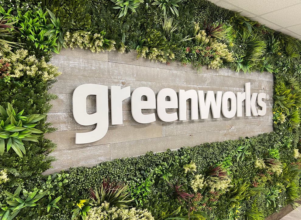 Dimensional Letters in Arlington, VA designed and installed for corporate office entryways