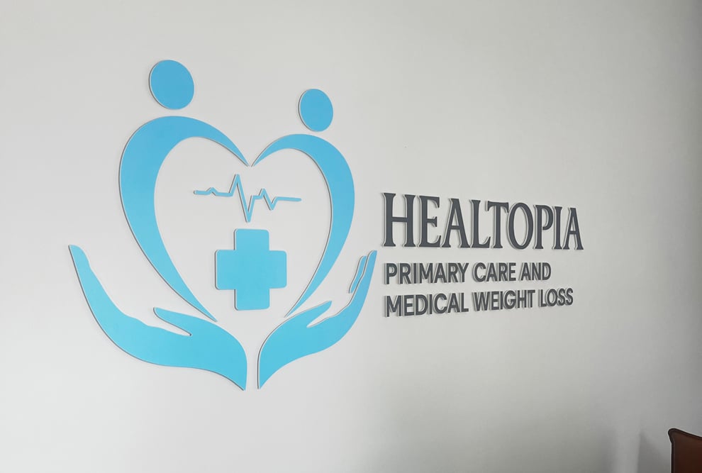 Dimensional Letters in Reston, VA designed and installed for branded workplace walls