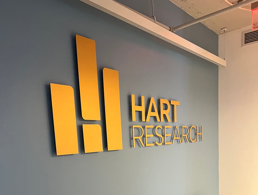 Dimensional Letters in Rockville, MD designed and installed for business interior branding