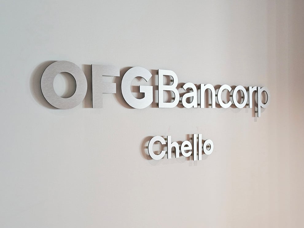 Dimensional Letters in Richmond, VA designed and installed with custom logos for workplace branding