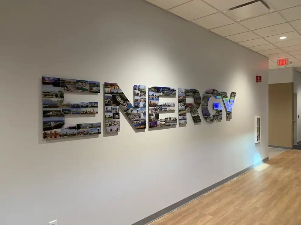 Dimensional Letters in Richmond, VA designed and installed for retail and corporate environments