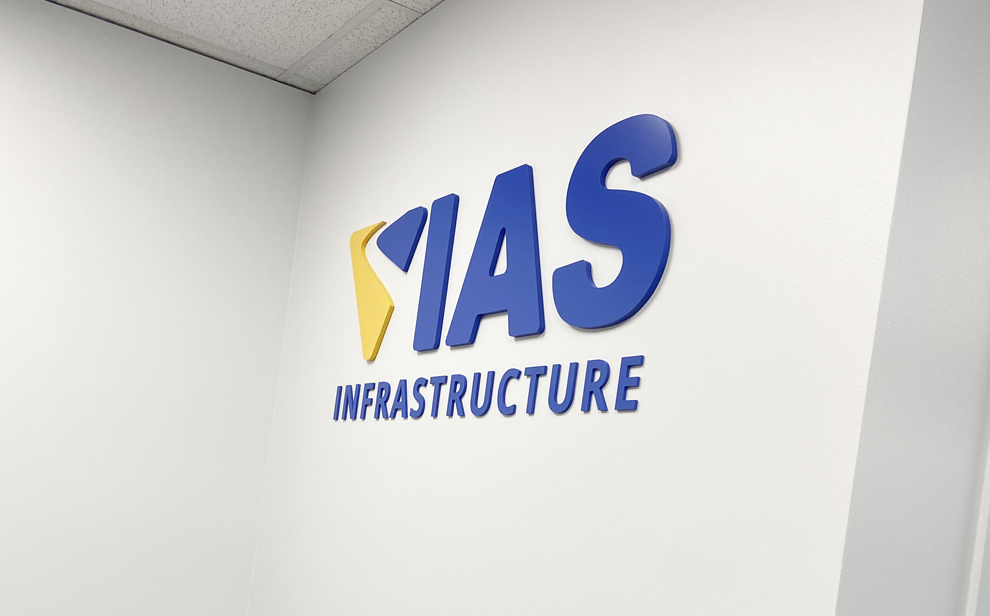 Dimensional Letters in Virginia Beach, VA designed and installed for professional corporate branding