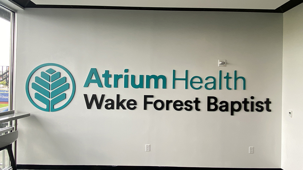 Dimensional Letters in Virginia Beach, VA designed and installed for company wall branding and culture displays