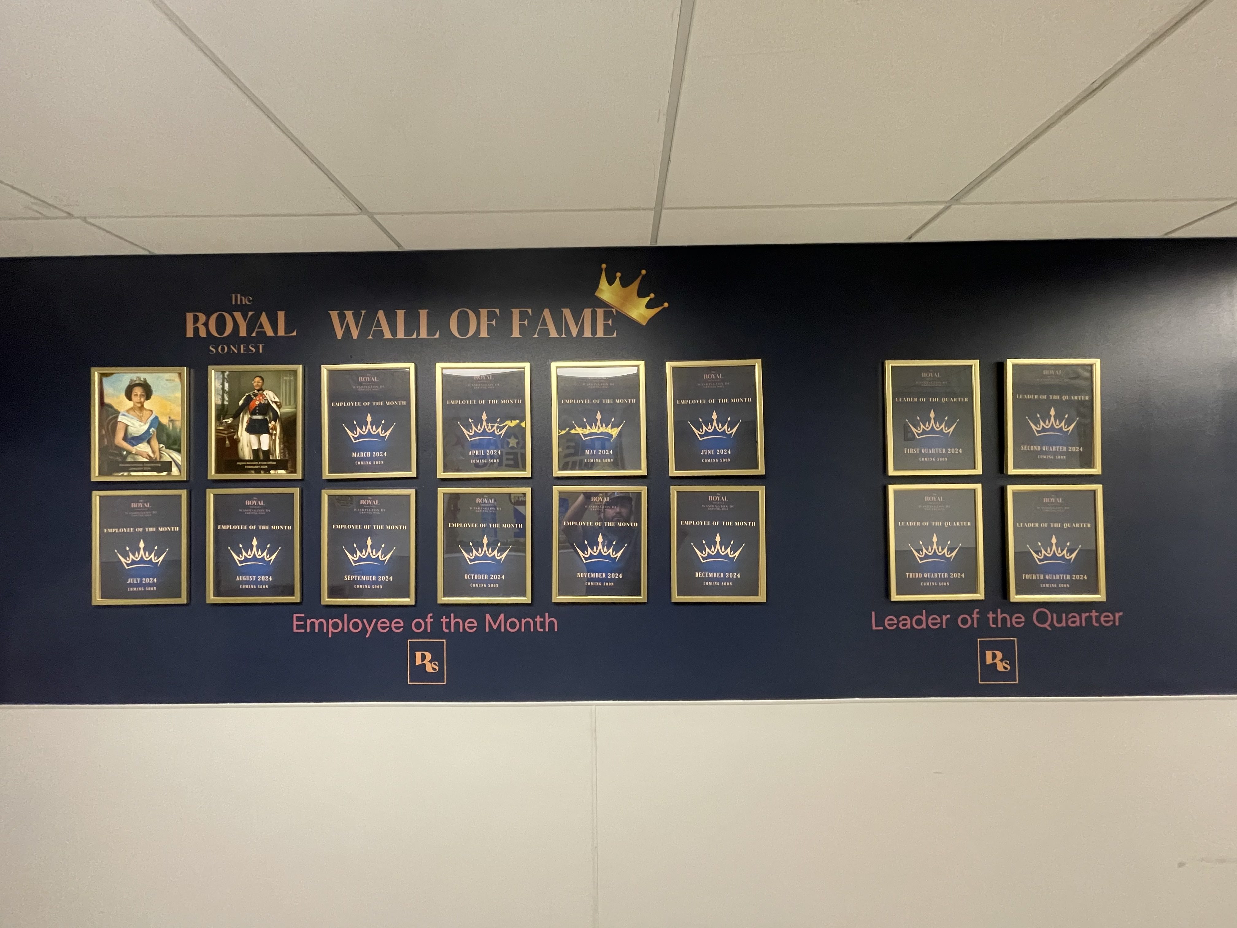 Donor Wall Displays in Arlington, VA