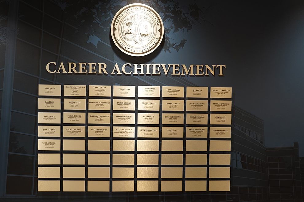 Donor Wall Displays in Norfolk, VA