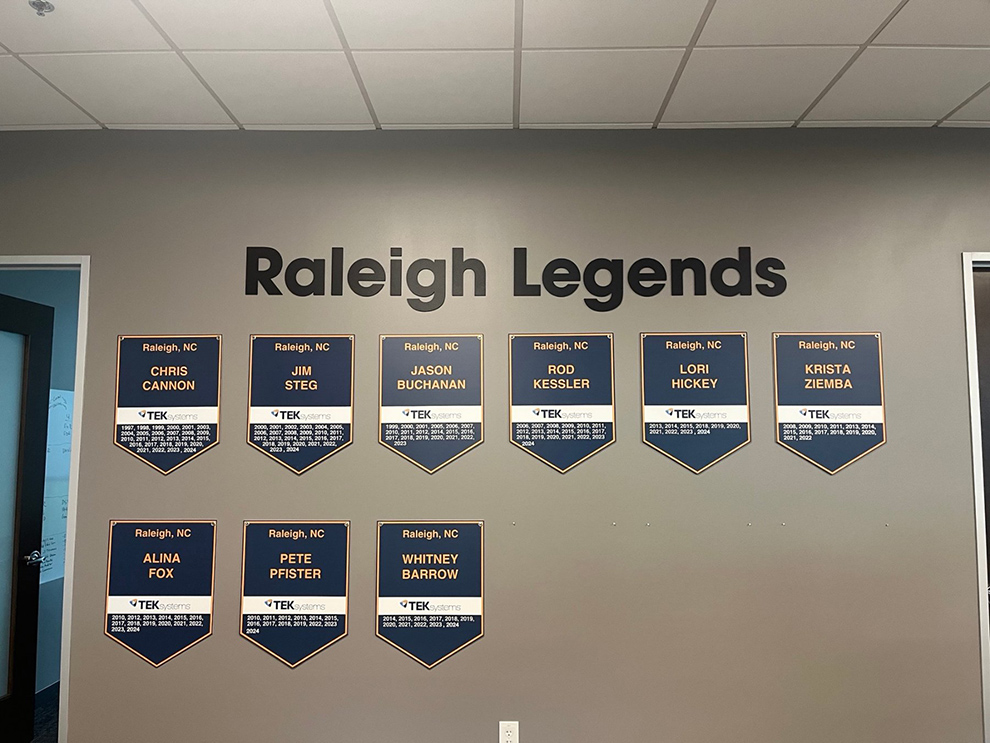 Donor Wall Displays in Norfolk, VA