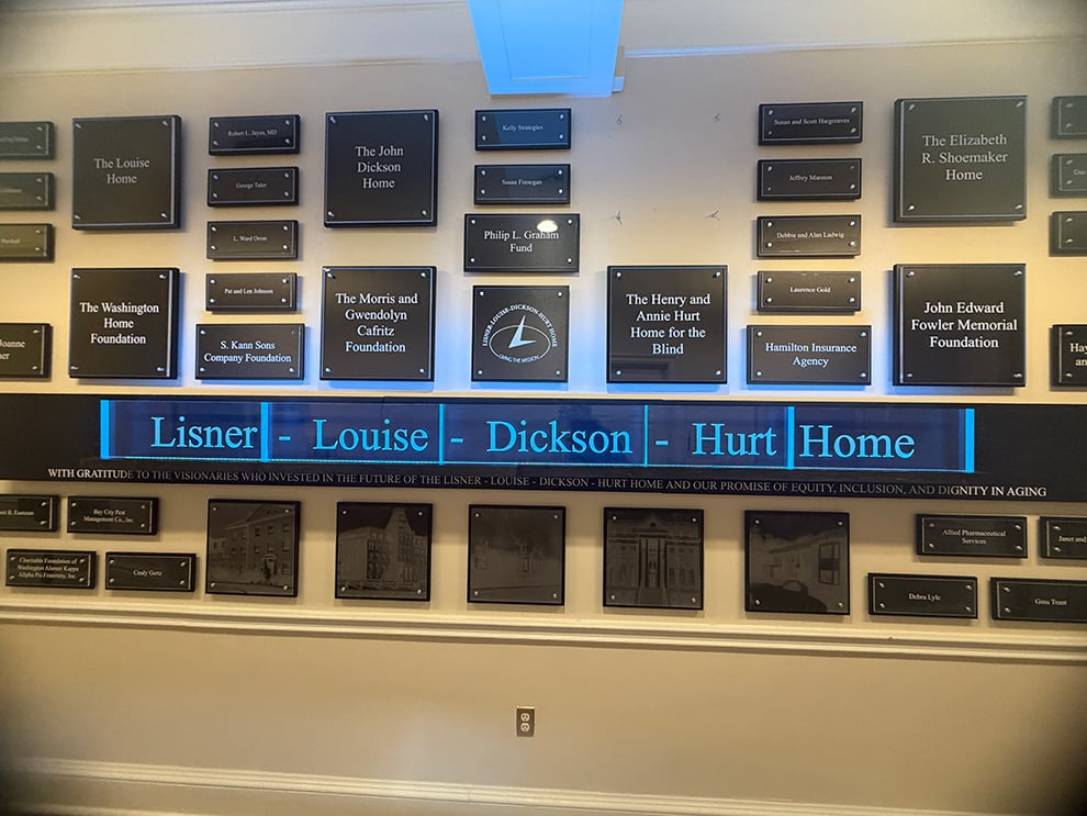 Donor Wall Displays in Richmond, VA