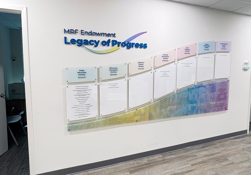 Donor Wall Displays in Richmond, VA