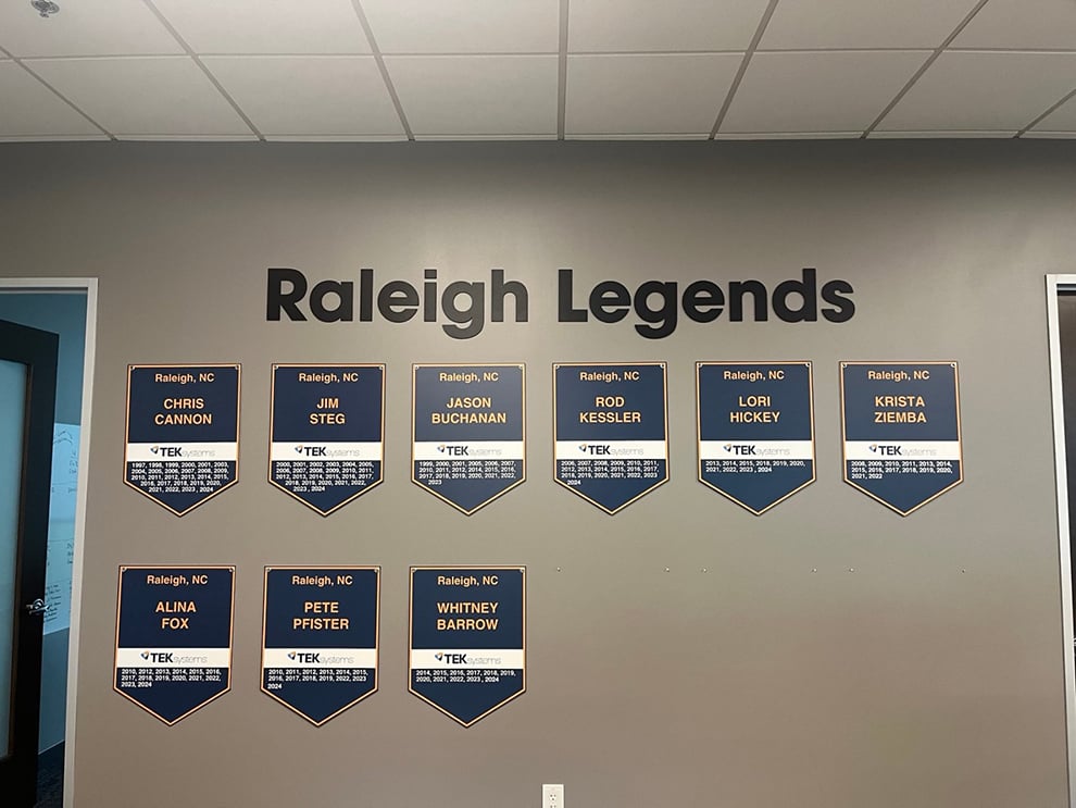 Donor Wall Displays in Richmond, VA