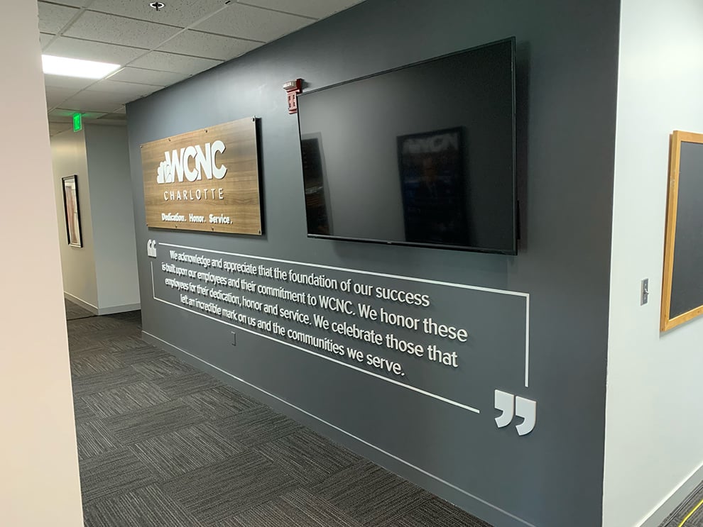 Donor Wall Displays in Richmond, VA