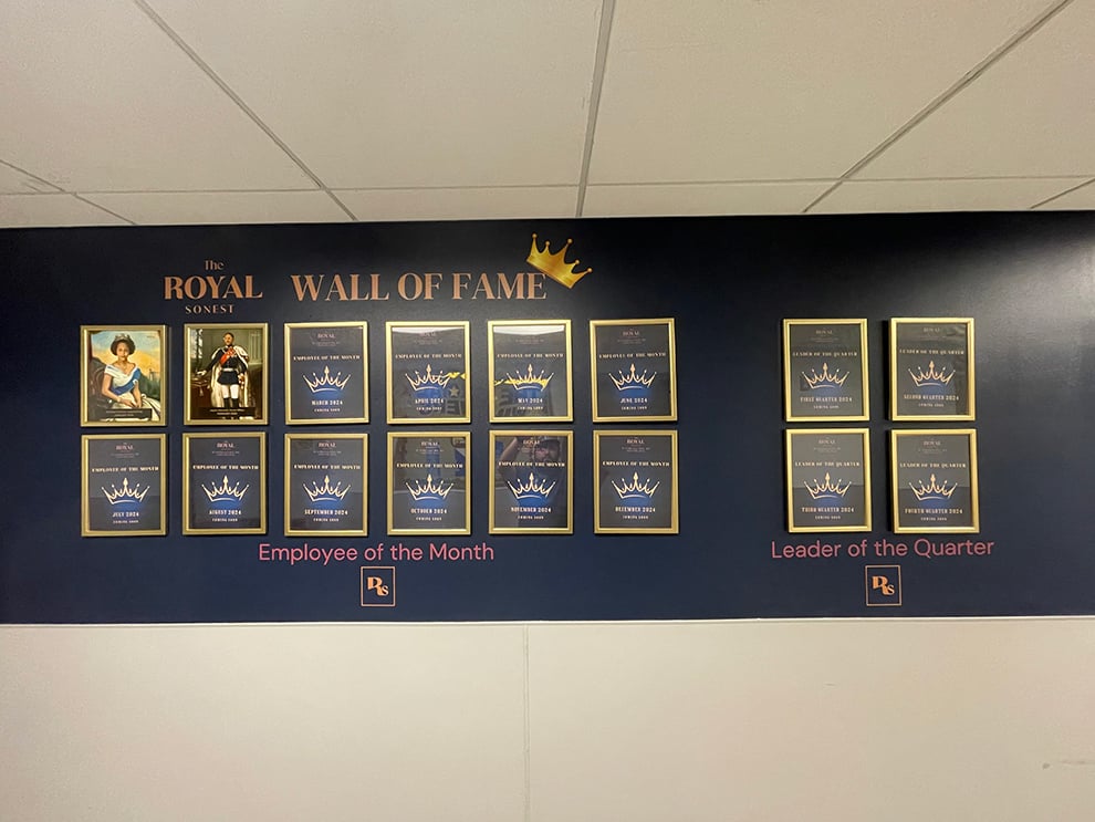 Donor Wall Displays in Richmond, VA
