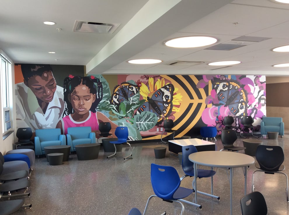 Custom school signage and educational graphics in Baltimore, MD