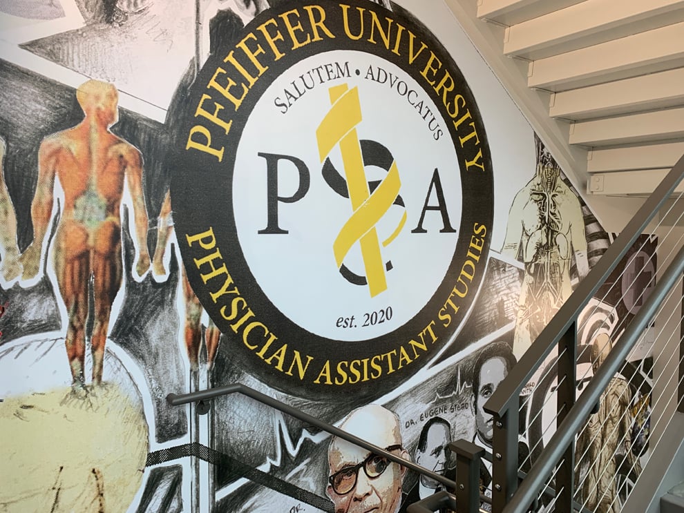 Immersive educational graphics and displays for campuses in Richmond, VA