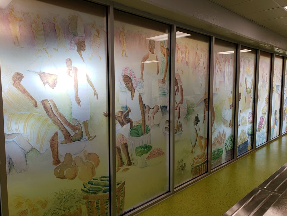 Custom wall displays for classrooms and educational spaces Richmond, VA