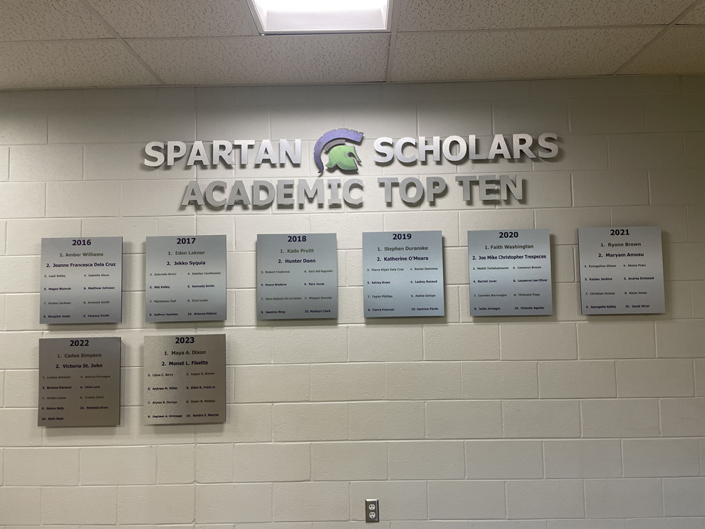Branded signage and graphics for university educational environments Washington, DC