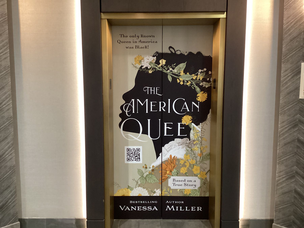 Elevator Wraps in Bethesda, MD designed and installed for commercial properties and event spaces