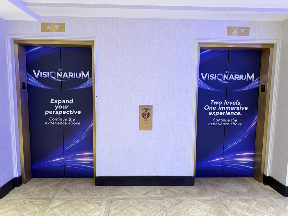 Environmental graphic design with wall graphics and displays in Chesapeake, VA