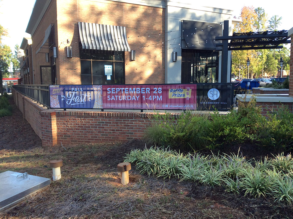 Outdoor Mesh Banners in Washington, DC