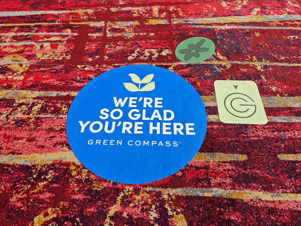 Floor Graphics in Richmond, VA