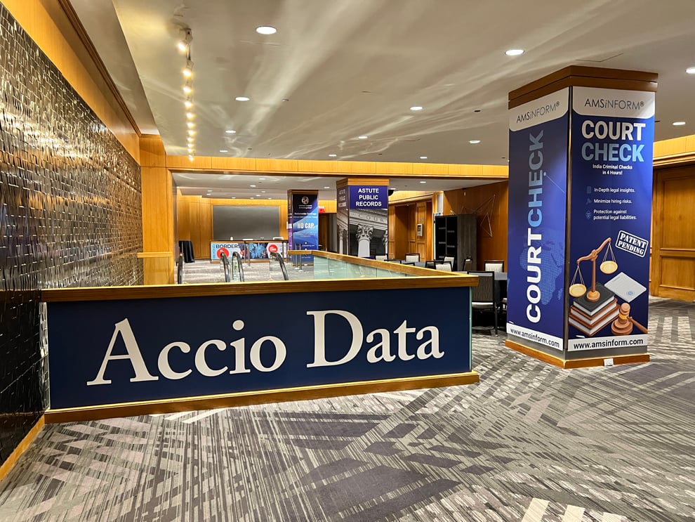 Event environments for business meetings with custom graphics in Arlington, VA