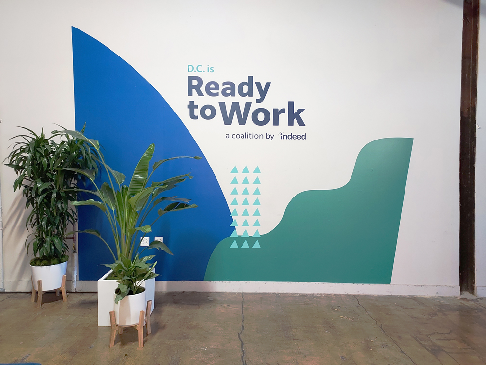 Event environments with signage and branded graphics in Baltimore, MD