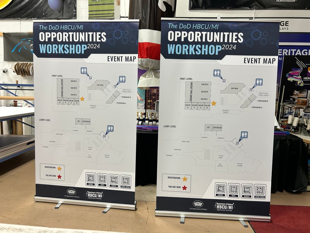 Retractable Banners in Bethesda, MD