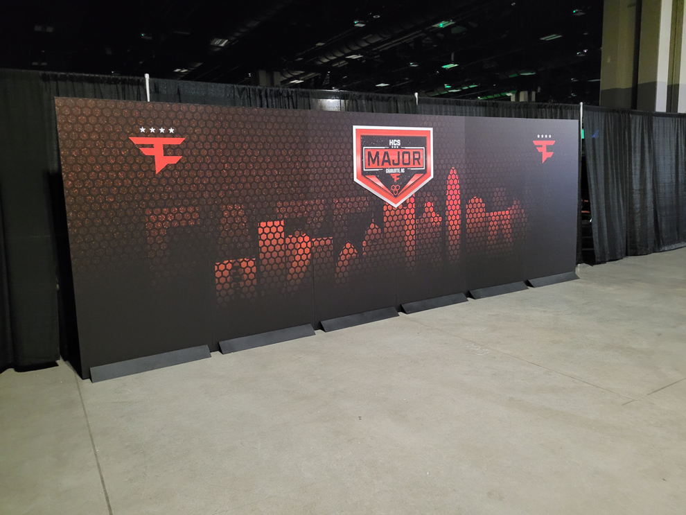 Branded event signs and directional displays in Washington, DC