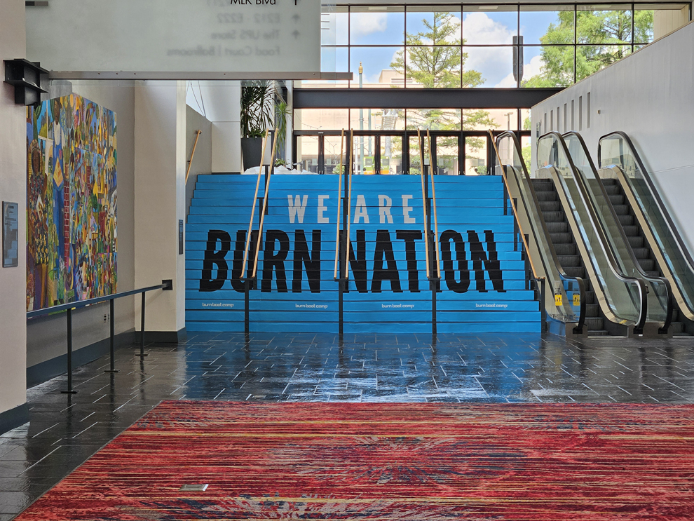 Event signs and displays installed for fundraising events in Alexandria, VA