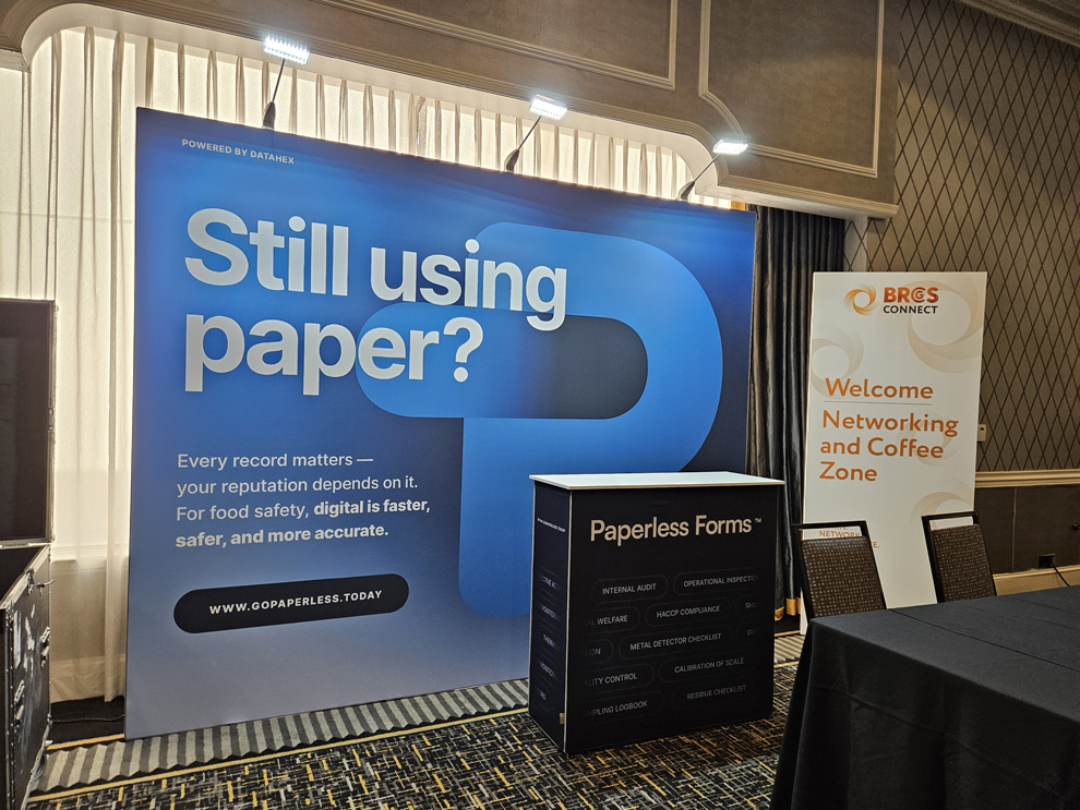 Custom event signs and wall displays installed in Baltimore, MD