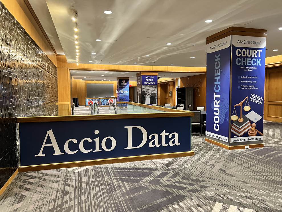 Event signs and displays created for fundraising events in Fairfax, VA