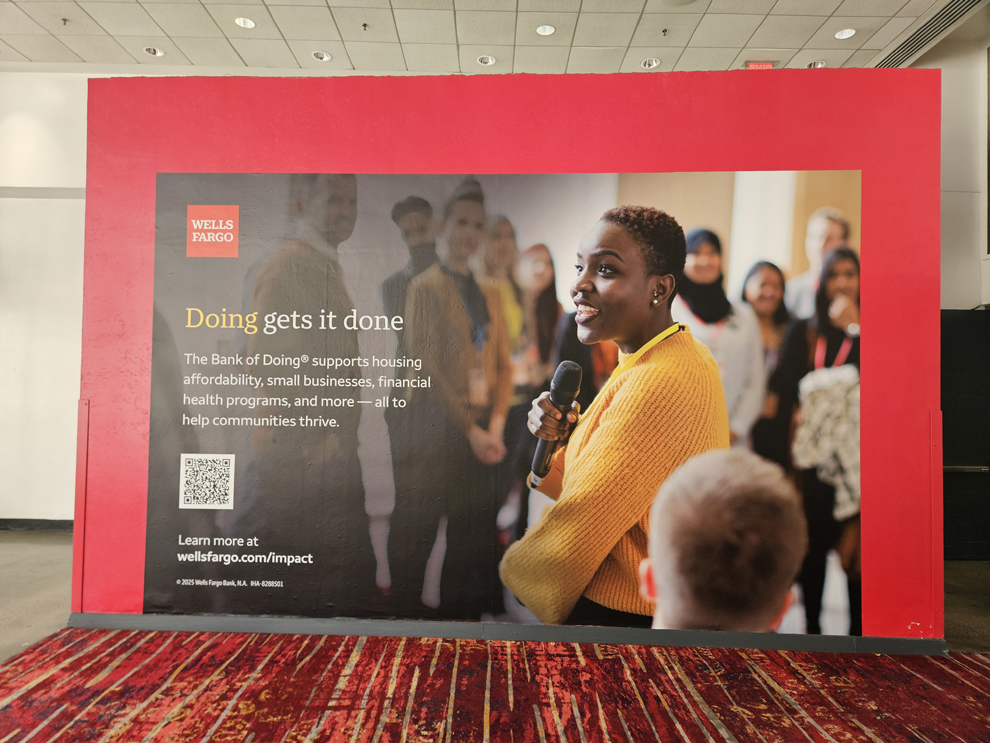 Custom event signage with wall graphics in Silver Spring, MD