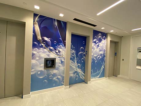 Elevator Wraps in Washington, DC