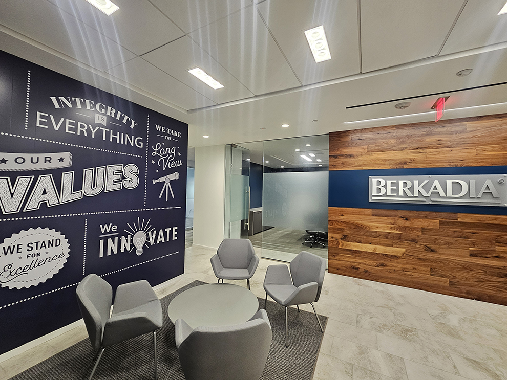 Experiential Graphics in Washington, DC designed and installed to enhance office environments and company culture
