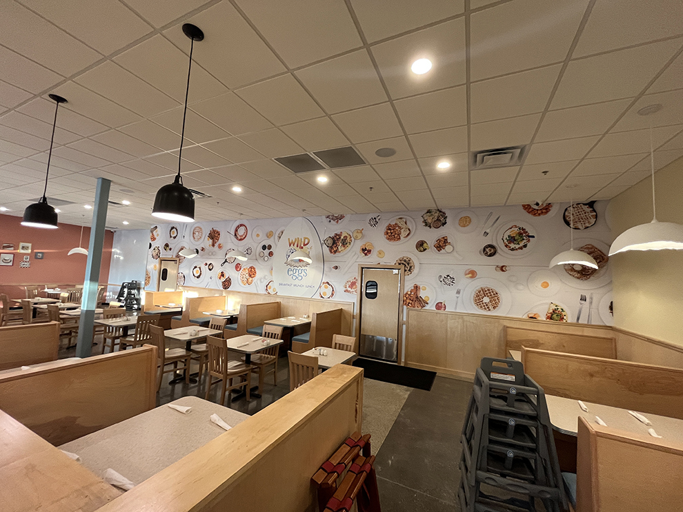 Experiential Graphics in Washington, DC designed and installed for company branding and team areas