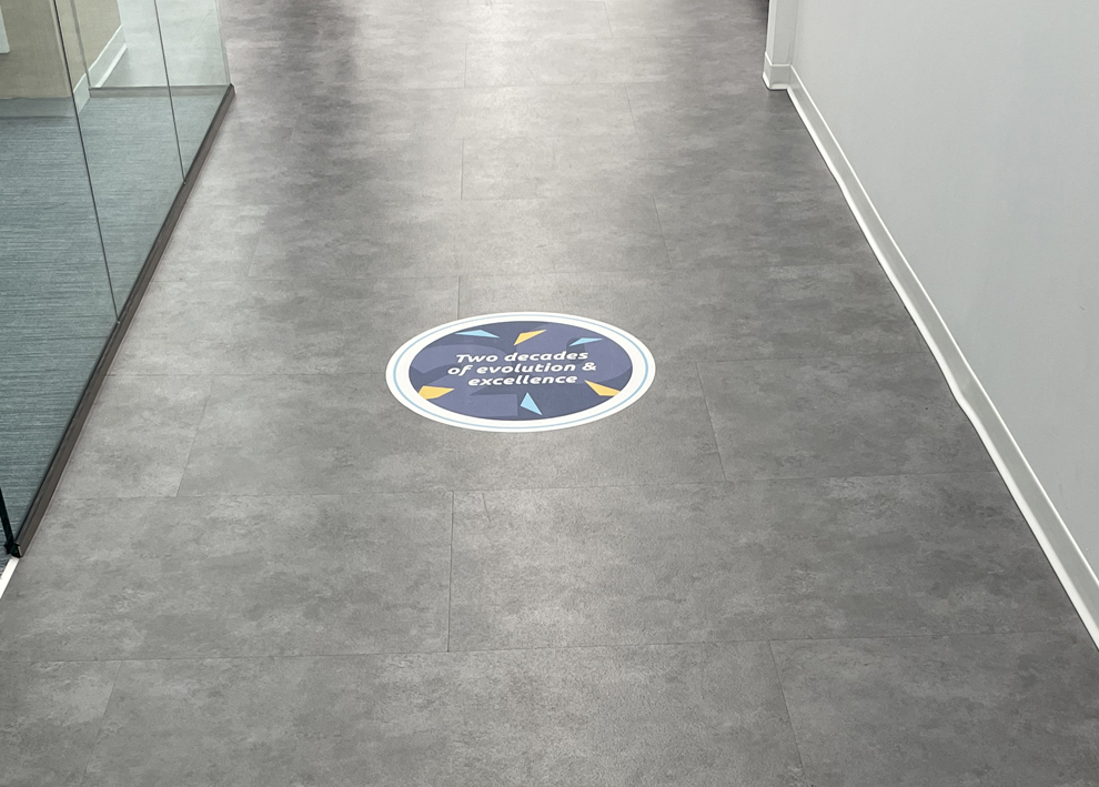Floor Graphics in Alexandria, VA