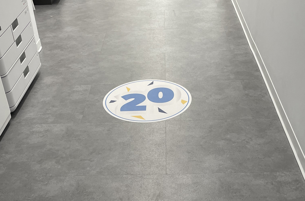 Floor Graphics in Alexandria, VA